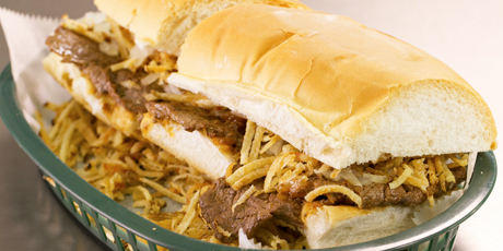 Pan con Bistec